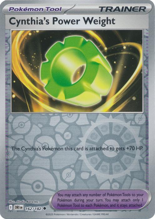 Cynthia's Power Weight [Reverse Holo]